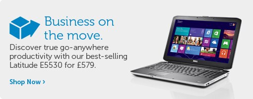 Our best-selling Latitude E5530, shop now